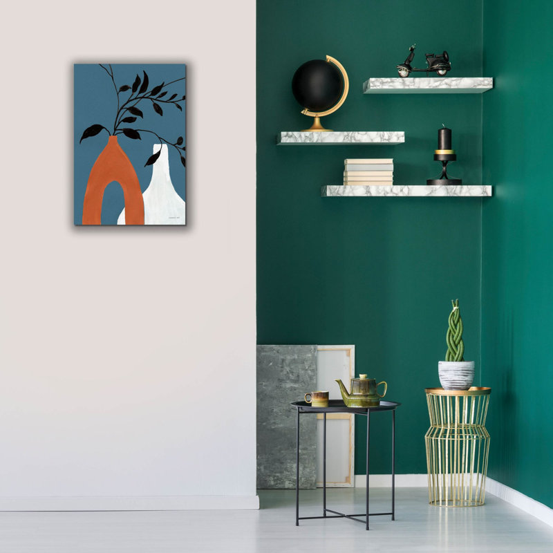 Art mural sur toile  «Slender Stems 1 Jewel Toned» par Danhui Nai