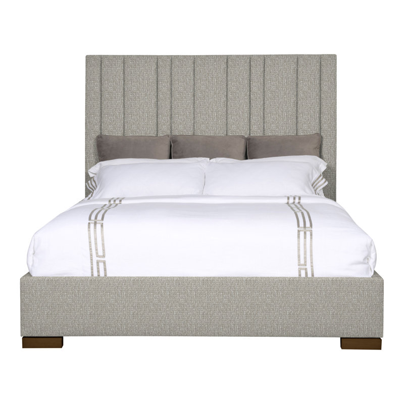 Wyeth Solid Wood Bed, Tarbee Pebble, Navajo
