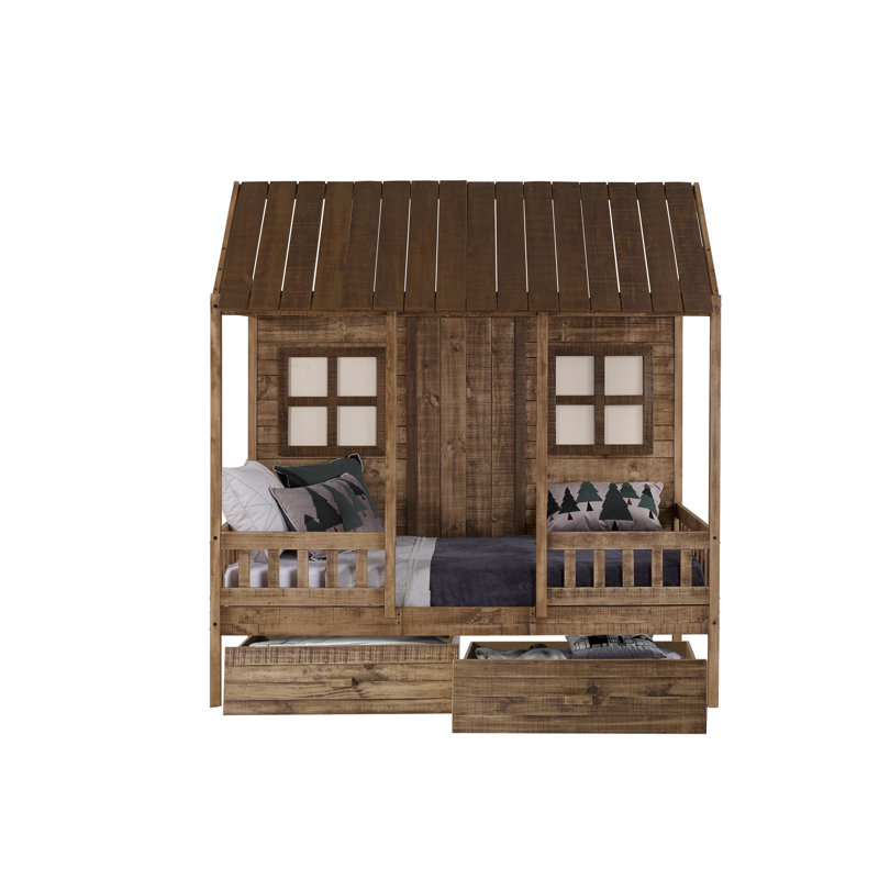 Lit plateforme simple Chelsee par Harriet Bee