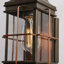 Lanterne murale d'extérieur en verre grainé Dallas-22407072