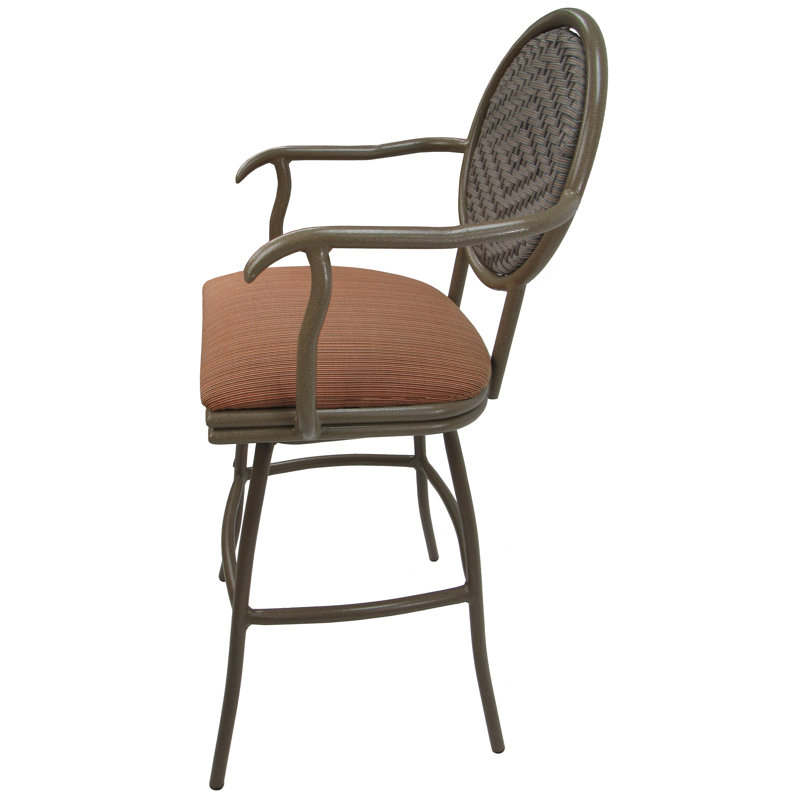 Tabouret pivotant et très grand Merriwood, Beige, Tabouret de bar (assise de 30 po de hauteur)
