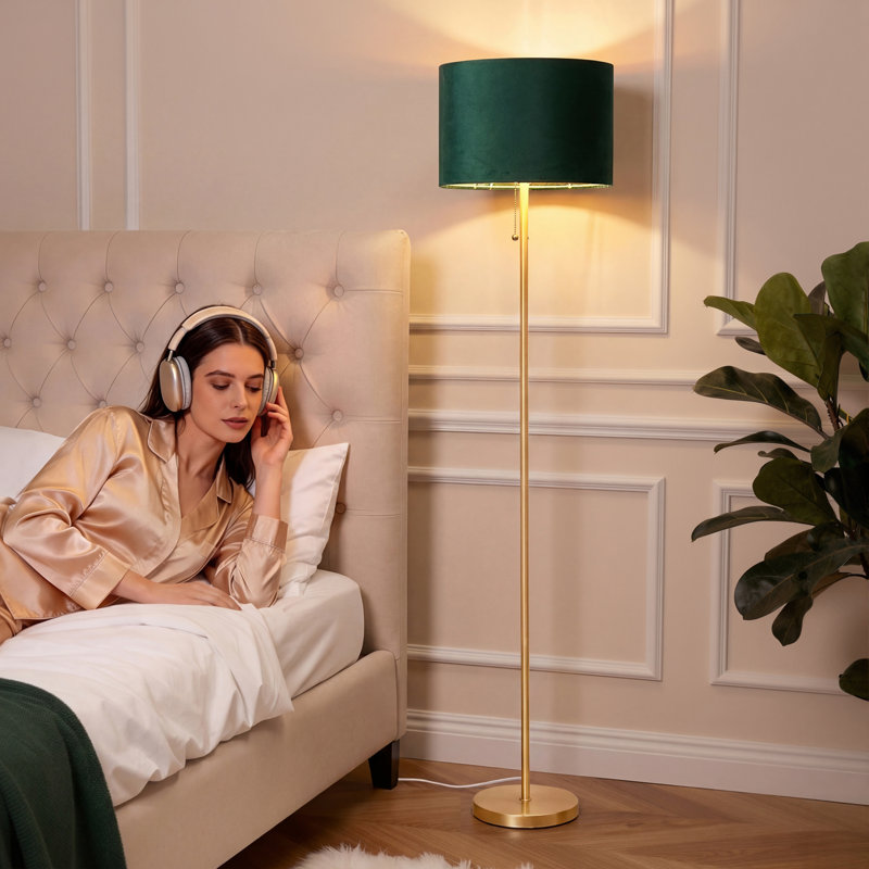145cm Powder Coated Traditional Floor Lamp