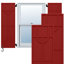 Volets de style moderne nordique EnduraCore Composite-95698032-95698057-95698066