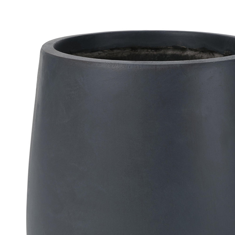 Lightweight Round MGO Outdoor Planter Set-3 Sizes (15.6''/10.74''/7.3''),Large Outdoor Indoor Flower Pots With Drainage Hole, For Lawn, Patio, Poolside & Indoor Decor