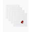 Holiday Red Bow Cocktail Napkins