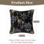 Housse de coussin en chenille 1 pièce à motif de chenille 20 po x 20 po pour canapé, canapé, salon, chambre à coucher-134373255-134373256