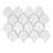 Seashell 14.63'' x 12.13'' Glass Fish Scale Mosaic Wall Tile-63332712
