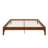 Wood Platform Bed Frame, With Wood Slat Support-529937042