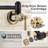 Wall Mounted Brass Pot Filler with 2 Handles-93527873