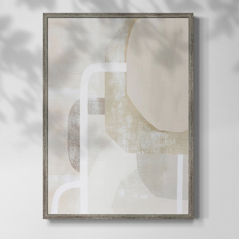 «Quiet Affection II», reproduction encadrée - bois massif, H 15 po x l 12 po