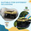 Panel Steel Pet Barrier With Door-98527690-98527707