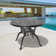 Trotti Round Aluminum Outdoor Dining Table