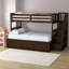 Lit superposé avec couchette HuneyCutt, matelas non inclus-663702863-663702860