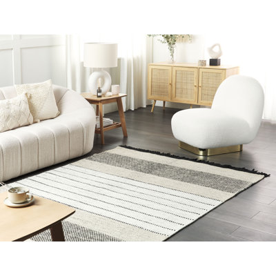 Misenheimer Striped Hand Woven Indoor / Outdoor Area Rug