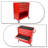 Steel Frame Tool Cabinet with Side Handle and Storage Drawers-1190052854