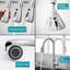 Robinet de cuisine intelligent avec douchette rétractable Robinet de cuisine à poignée simple avec surfaces tactiles, robinet d'évier de cuisine en acier inoxydable-130722522