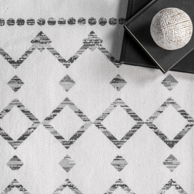 Moroccan Blythe SpinClean Machine Washable Area Rug, Runner 2'6" x 8'