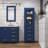 Esita Solid Wood Linen Cabinet-2039532230