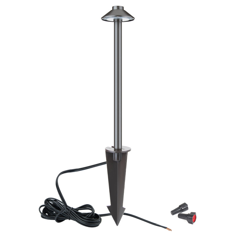 LED Pathway Light Set, Black/Bronze, 2700K