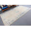 Grand tapis turc Oushak rétro en orange délavé - décoration de chambre idéale et cadeau unique pour lui