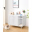 Enceinte de litière pour chat, armoire à litière cachée, table d'appoint en bois pour animal de compagnie avec rangement pour salle de bain, chambre à coucher-491516843-491516846
