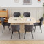 Nordic Style Wooden Dining Table - Rectangular Dining Table - For 4-6 People -1995404984