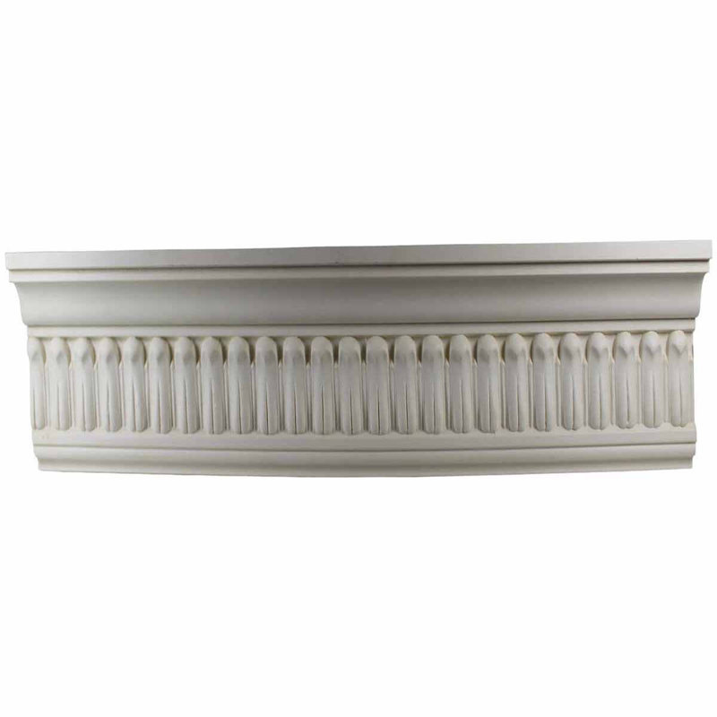 Ornate Primed Urethane Crown Molding 3.5'' x 96''
