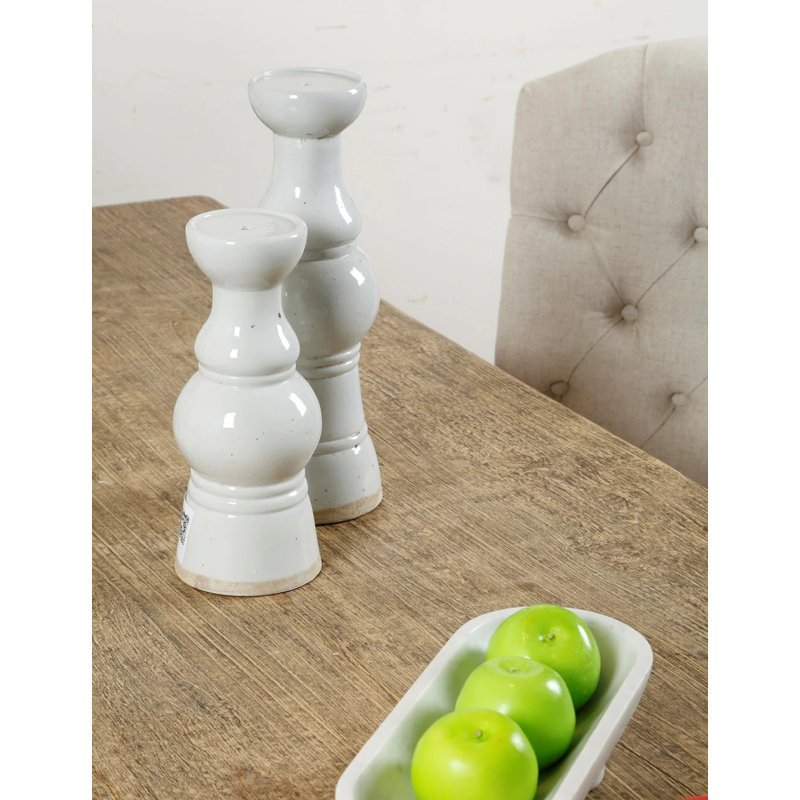 Candle Holder, 12" H x 4.7" W x 4.7" D