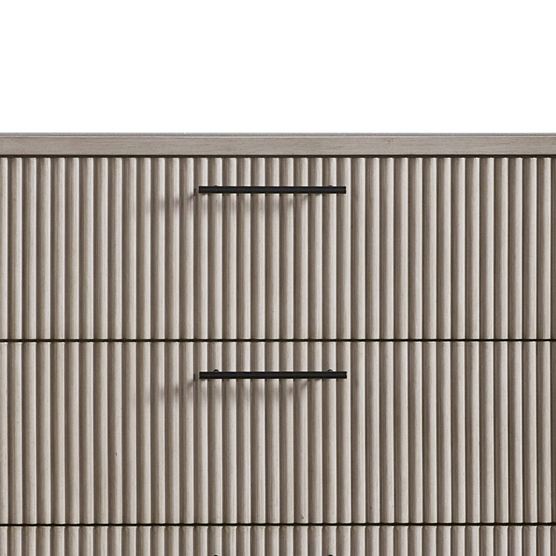 Commode 4 tiroirs - Taupe, Taupe