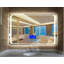 Donatello Rectangle Metal Lighted Mirror