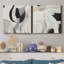 La recherche IV - ensemble de 2 impressions sur toile tendue-765183729