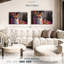 «Fox Abstract Color» sur toile-489568039