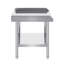 Table de travail en acier inoxydable