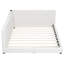 Lit plateforme tapissier grand avec ports USB, beige-647191383-647191377