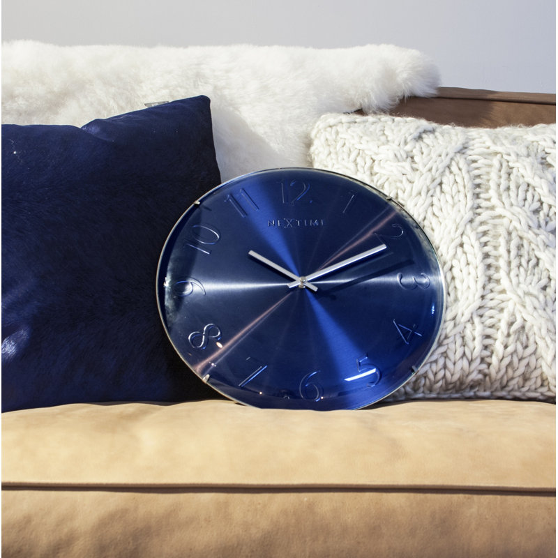 Keenan Metal Wall Clock