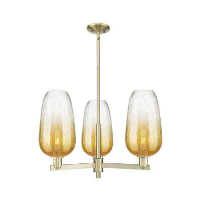 Godalming - 3 Light Stem Hung Chandelier