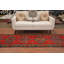 Tapis de couloir géométrique traditionnel en laine 3 x 10