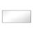 Modern & Contemporary Rectangle Bathroom Vanity Mirror Metal Framed Wall Mirror-100211092-123096786