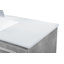 Ensemble de meuble-lavabo mural simple 48 po Kasper-1870325780