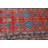 One-of-a-Kind Runner 3'6'' X 10'6'' 1970s Runner Wool Area Rug in Red