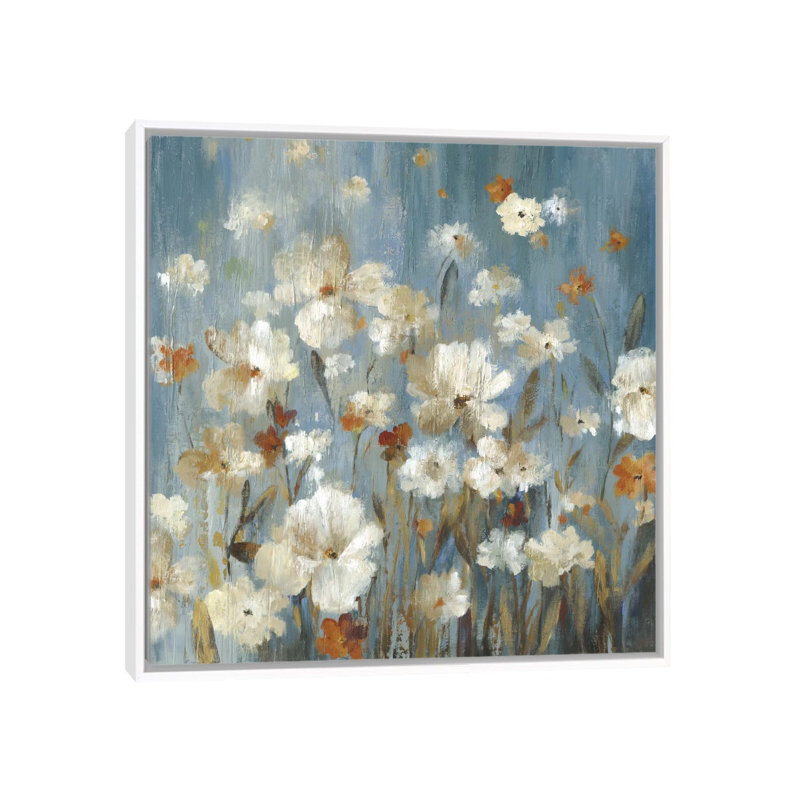 «Sweet Escape», reproduction sur toile, H 26 po x l 26 po x P 1,5 po, Pas de tapis, Cadre blanc