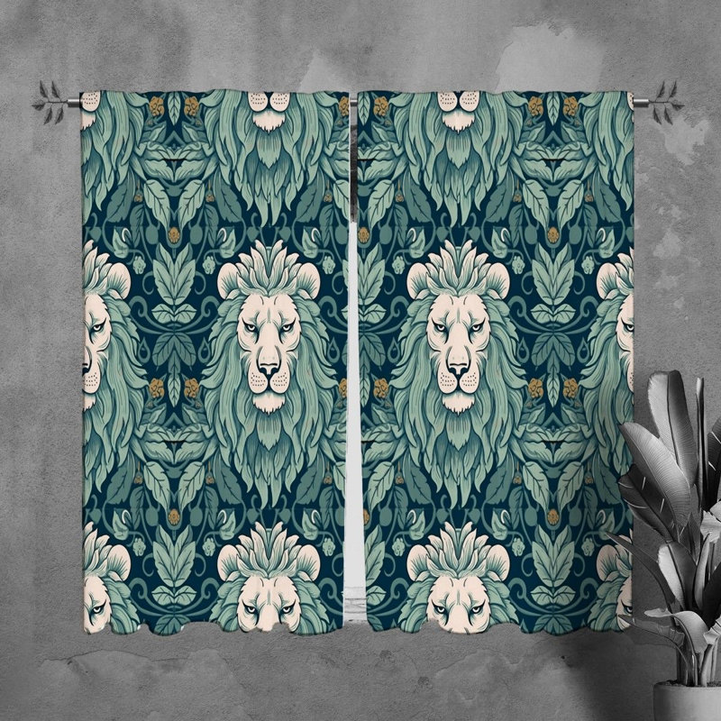 Xzayden Room Darkening Curtain Pair, 20" W x 61" L