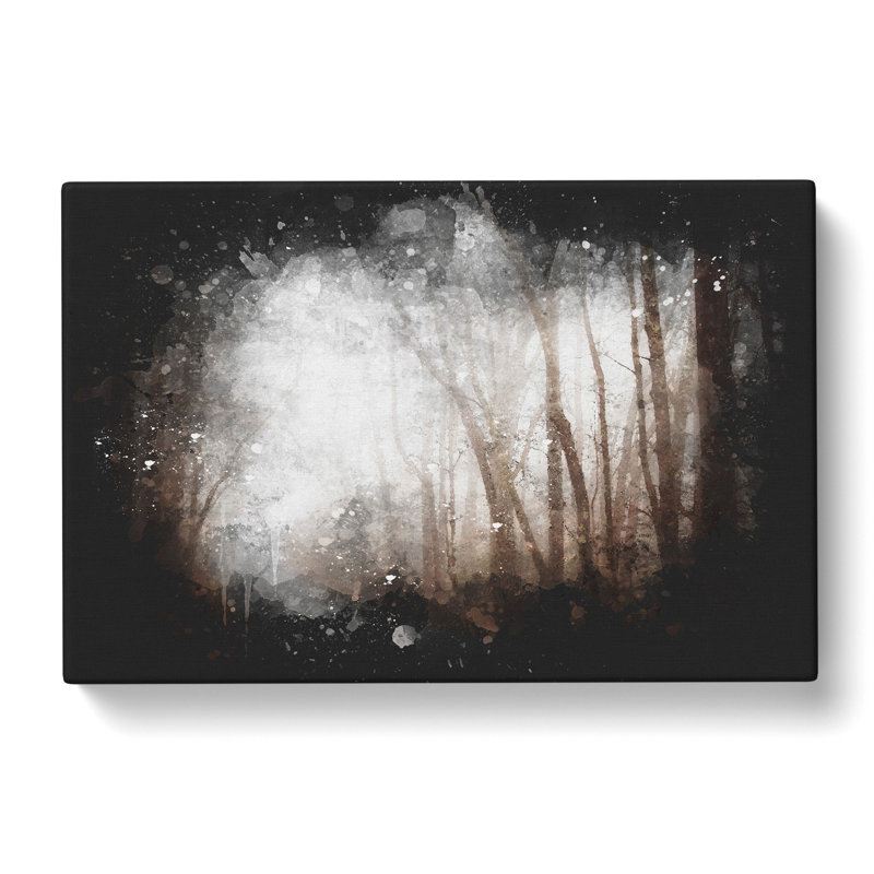 Woodland Road - Wrapped Canvas, 50cm H x 76cm W x 3cm D