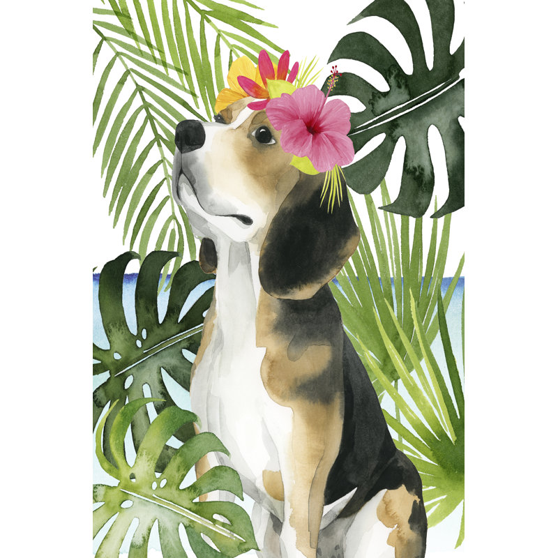 Coastal Canines II by Grace Popp - Wrapped Canvas Print, 46cm H x 30cm W x 3.8cm D