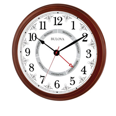 3422C137D00048DB812D62A0FEAECBAB Daily Day Of The Week Calendar Wall Clock