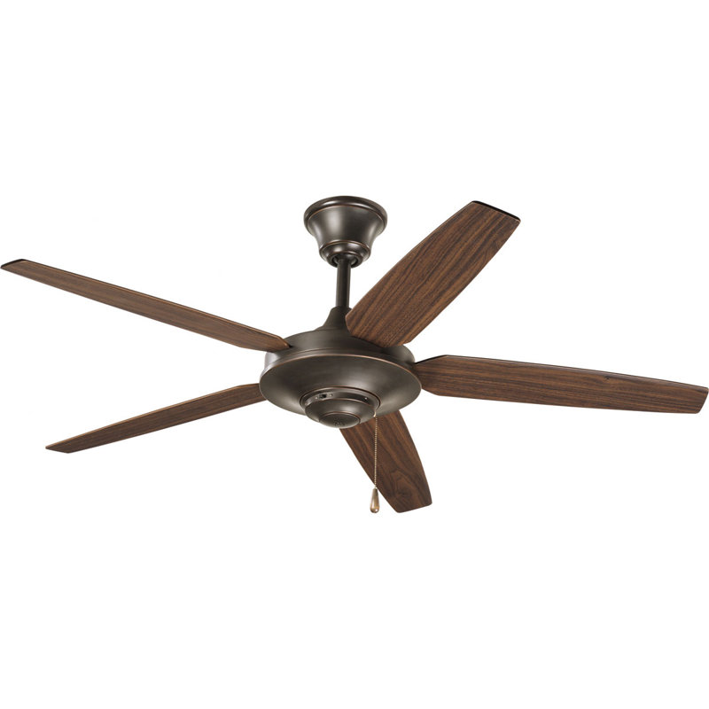 Air Pro 54'' Ceiling Fan, Antique Bronze with Cherry / Walnut Blades