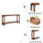 Couch Side Table,Console Table,Entryway Table,2-Tier Foyer Table