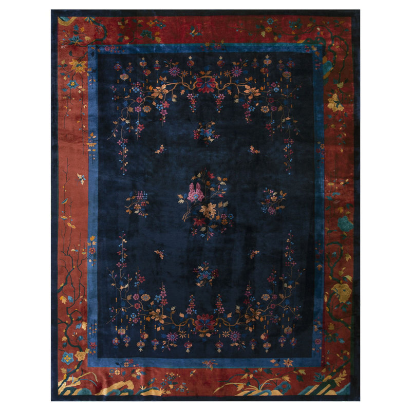 Tapis antique chinois - Art Déco