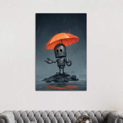 The Rainy Season by Matt Dixon - Wrapped Canvas Print