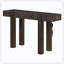 Table d'entrée rustique en bois à tiroirs cachés-1500489445